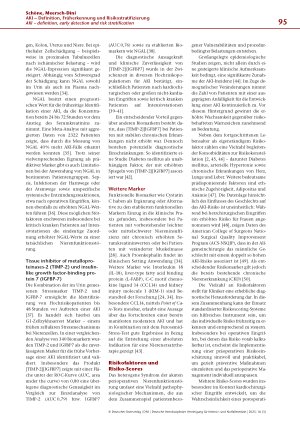 Vorschauseite 4: AKI – Definition, Früherkennung und Risikostratifizierung