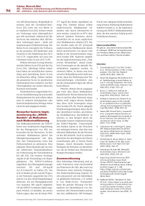 Vorschauseite 5: AKI – Definition, Früherkennung und Risikostratifizierung
