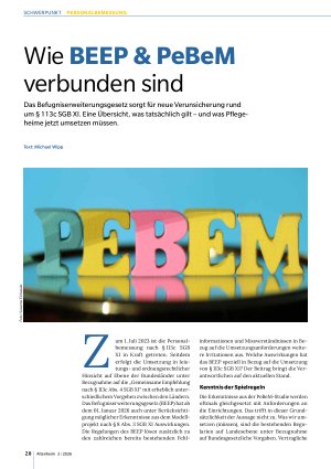 Vorschauseite 1: Wie BEEP & PeBeM verbunden sind