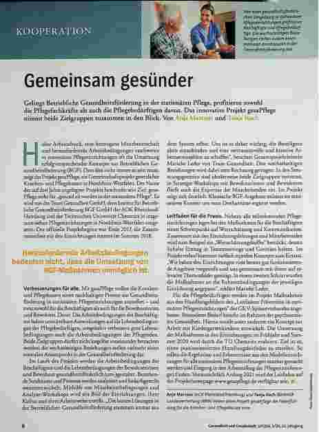 Vorschauseite 5: Gesamtpaket für die Pflege