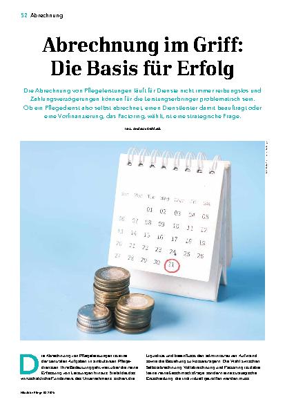 Vorschauseite 1: Abrechnung im Griff: Die Basis für Erfolg