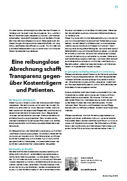 Vorschauseite 4: Abrechnung im Griff: Die Basis für Erfolg