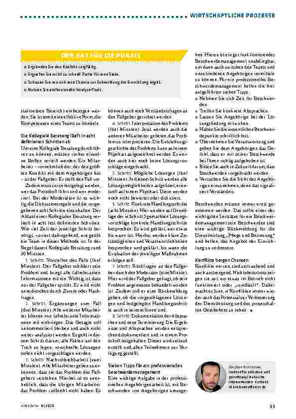 Vorschauseite 2: Konflikte konstruktiv lösen