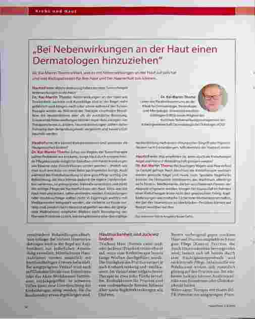 Vorschauseite 3: Wenn die Krebstherapie die Haut strapaziert