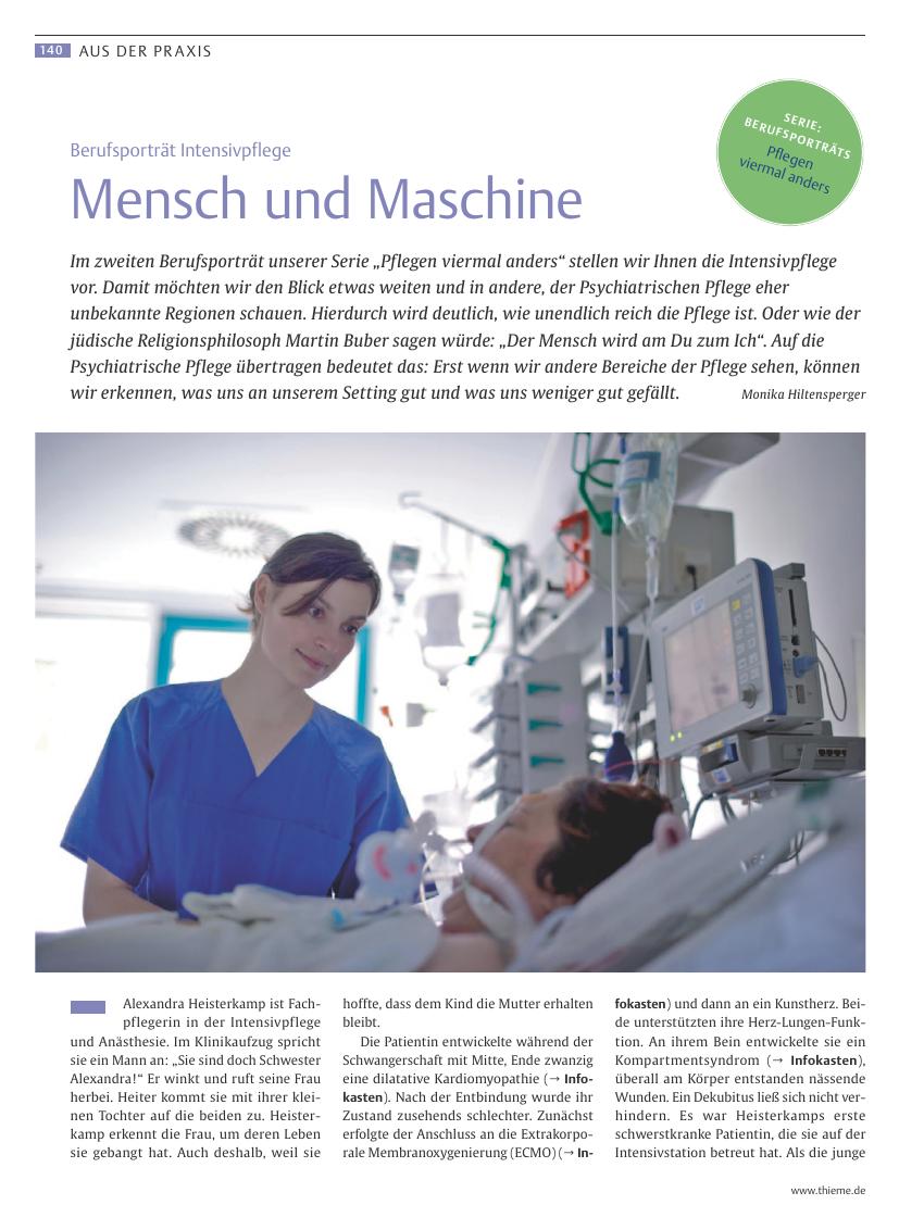 Vorschauseite 1: Mensch und Maschine
