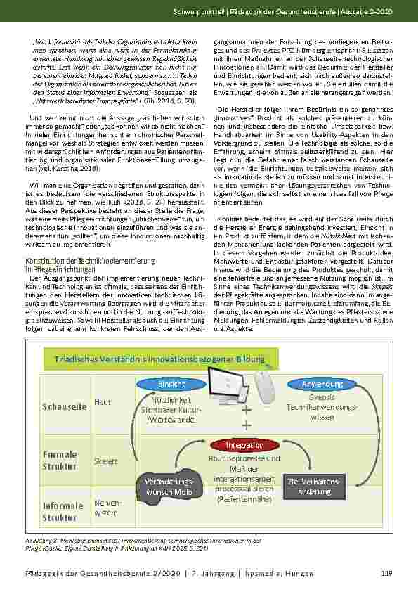Vorschauseite 5: Technik, Pflege und prozessorientierte Lernkulturentwicklung: Konstitution und Konstruktion der Technikimplementierung in Pflegeeinrichtungen am Beispiel der Dekubitusprophylaxe.