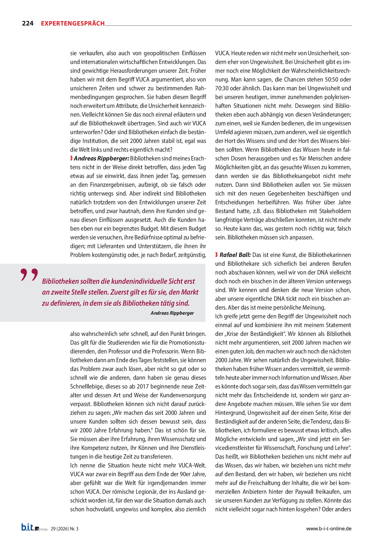 Vorschauseite 4: Mit Zweckbestimmung, Vision, Mission und Motivation den Wissensmarkt neu denken