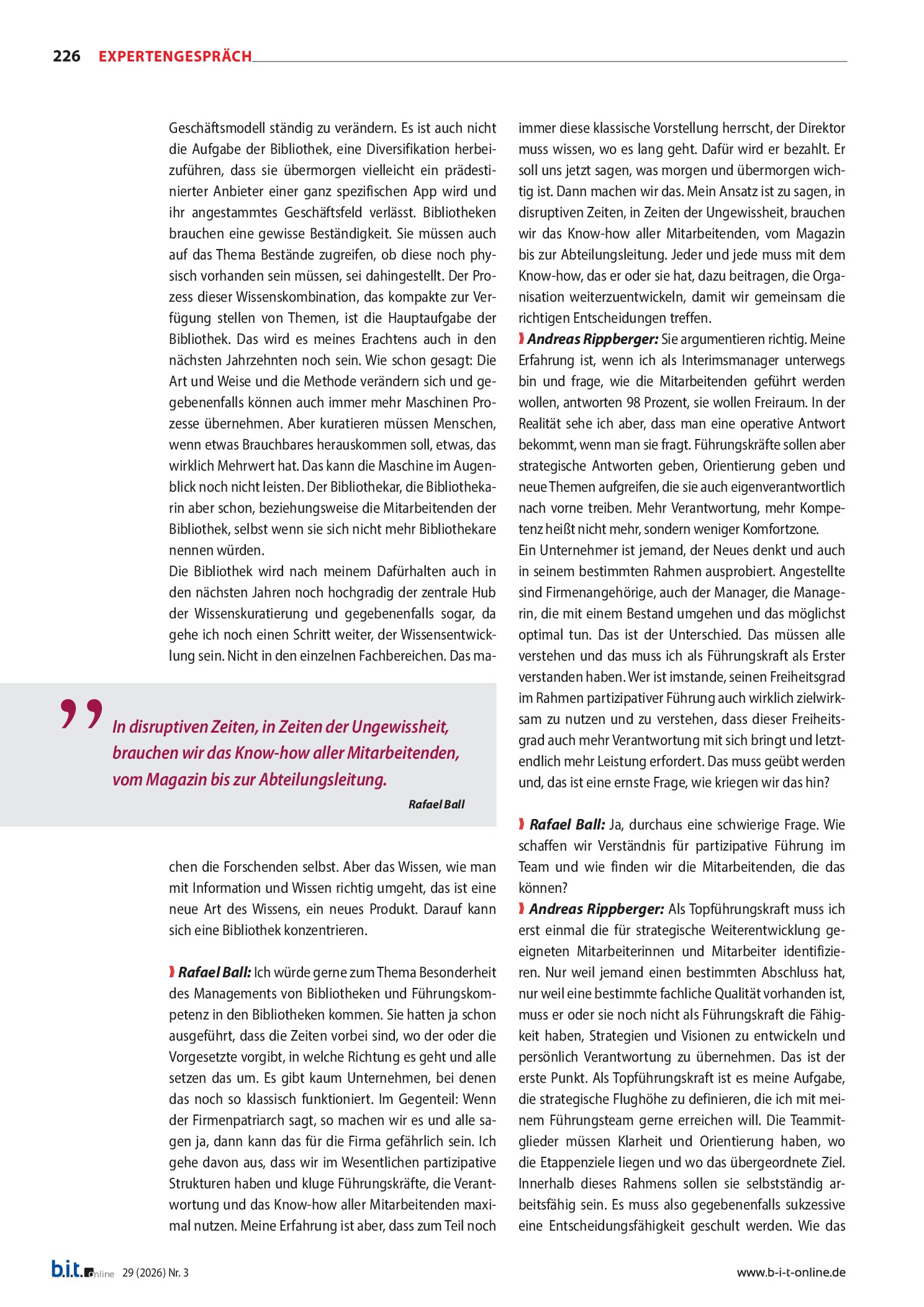 Vorschauseite 6: Mit Zweckbestimmung, Vision, Mission und Motivation den Wissensmarkt neu denken