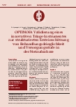 Vorschauseite 1: OPTIONOFA Validierung eines innovativen Triage-Instrumentes zur strukturierten Ersteinschätzung von Behandlungsdringlichkeit und Versorgungsstufe in der Notaufnahme