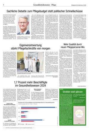 Vorschauseite 3: Gesundheitspolitik