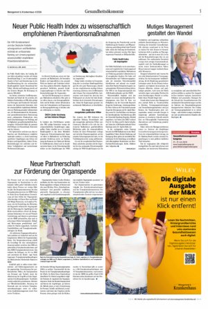 Vorschauseite 4: Gesundheitspolitik