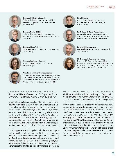 Vorschauseite 2: Das sind die Neuen. Die Mitglieder der neuen Delegiertenversammlung der Ärztekammer Berlin stellen sich und ihre Ziele vor.