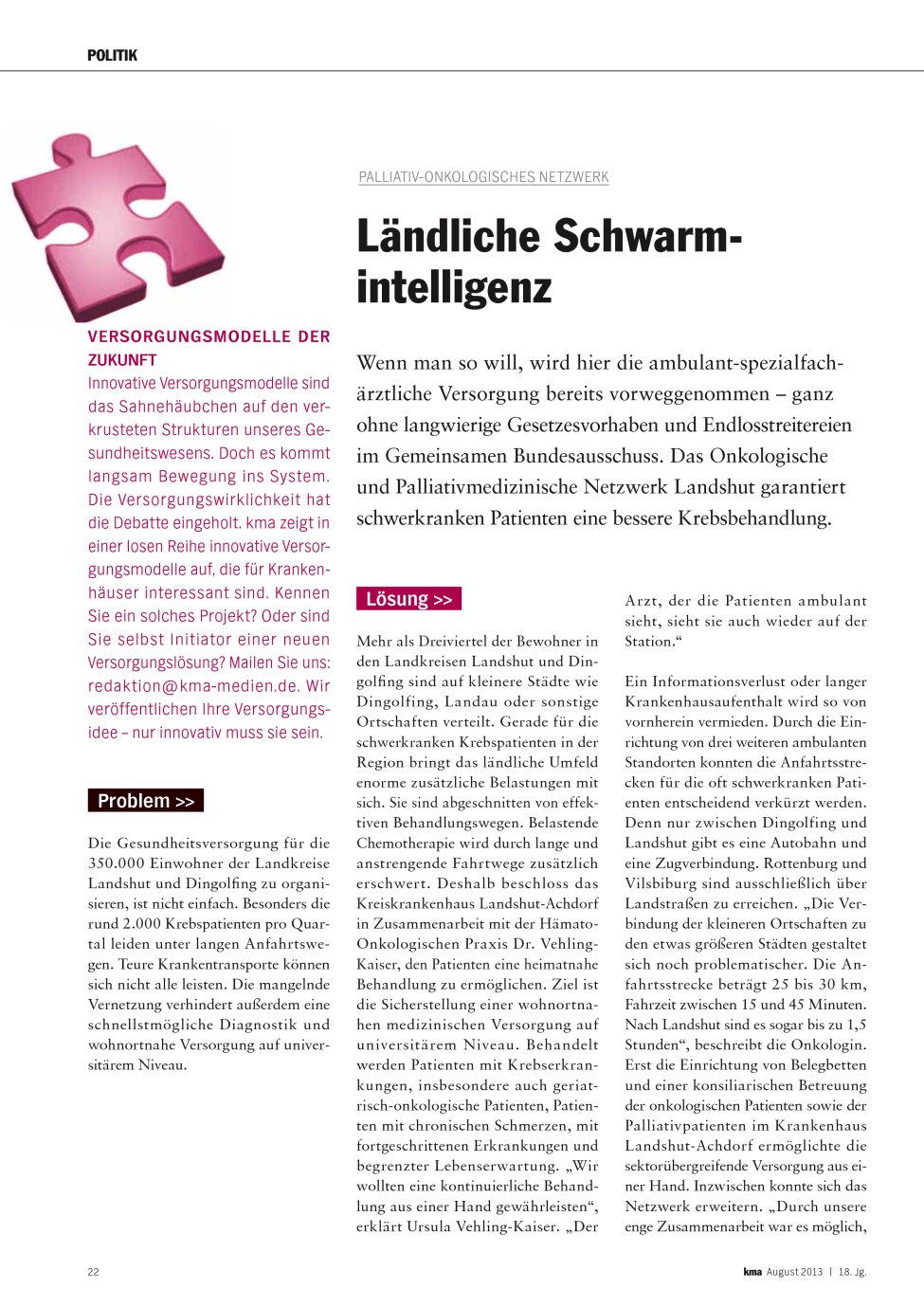 Vorschauseite 1: Ländliche Schwarmintelligenz