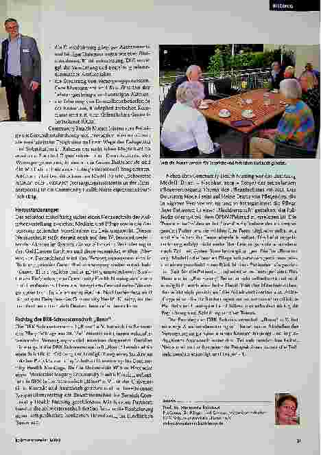 Vorschauseite 2: Community Health Nursing Neue Modelle der gemeindenahen Versorgung in der Diskussion