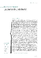 Vorschauseite 1: Lauterbach und die KI