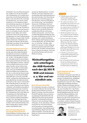 Vorschauseite 2: Unwirksame Rückzahlungsregelungen