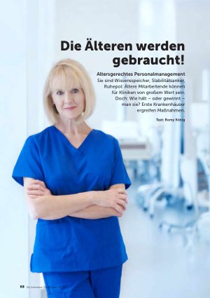 Vorschauseite 1: Die Älteren werden gebraucht!