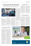 Vorschauseite 1: Gemeinsam für die Zukunft