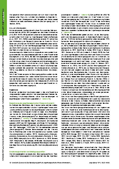 Vorschauseite 5: Das Betätigungsprofil als ergotherapeutisches Prozessinstrument: Potenziale für Praxis, Forschung und Entwicklung