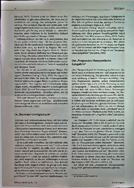 Vorschauseite 2: „Ich hoffe für Dich. .. “ Grundlagen des Konzepts „Stellvertretende Hoffnung“