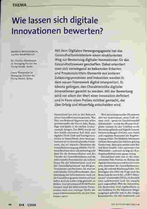 Vorschauseite 1: Wie lassen sich digitale Innovationen bewerten?