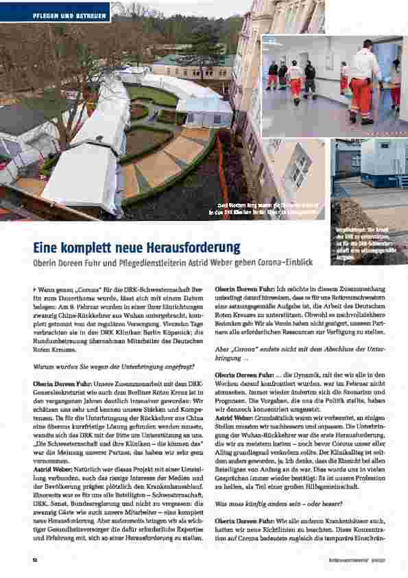Vorschauseite 1: Eine komplett neue Herausforderung
