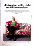 Vorschauseite 1: "Prävention sollte nicht zur Pflicht werden"