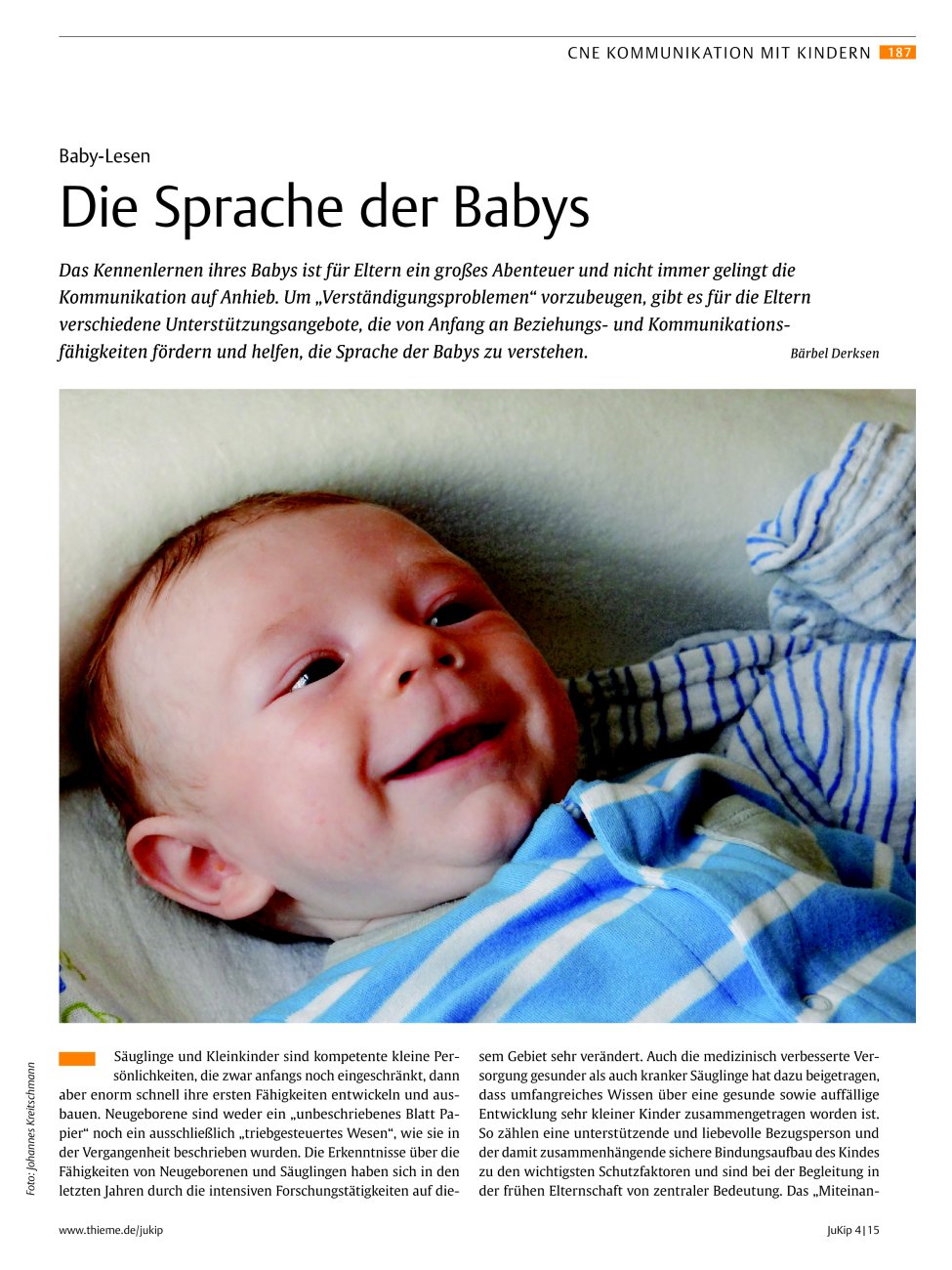Vorschauseite 1: Die Sprache der Babys