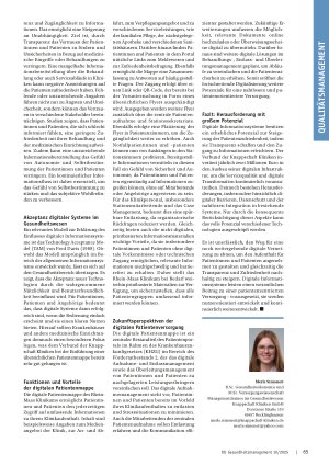 Vorschauseite 2: Volle Transparenz für Patientinnen und Patienten Der Einfluss von digitalen Informationssystemen auf die Patientenzufriedenheit