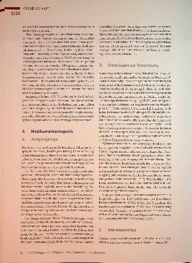 Vorschauseite 2: Medikamentenlogistik bei der Spitex - regulatorische Bestimmungen und Empfehlungen