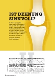 Vorschauseite 1: IST DEHNUNG SINNVOLL?