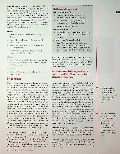Vorschauseite 3: Ein Stück Alltag nach Schlaganfall zurück zu alltäglichen Bewegungen
