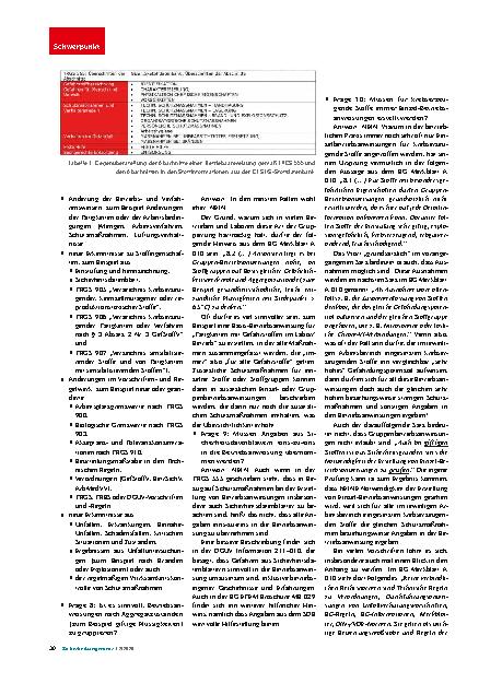 Vorschauseite 3: Tätigkeiten mit Gefahrstoffen Fragen & Antworten zu Betriebsanweisungen