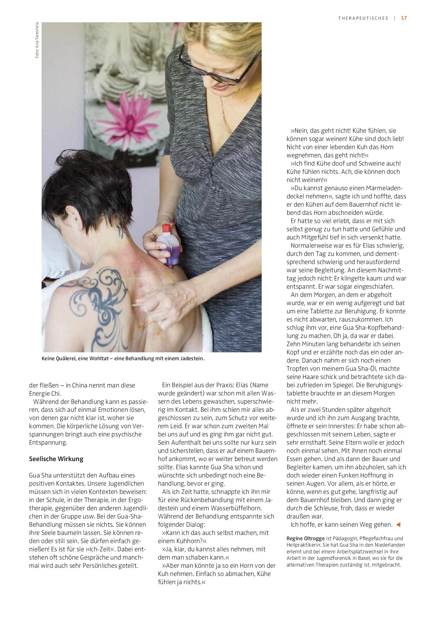Vorschauseite 2: Gua Sha: Schaben gegen Stress