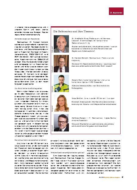 Vorschauseite 2: Praxiskongress Recht am 3. Dezember 2025 in Fulda Aktuelle Einblicke und Ausblicke