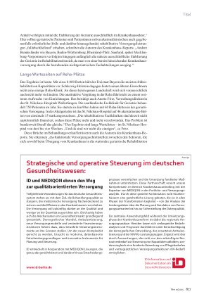 Vorschauseite 3: Geriatrie als ungelöste Aufgabe