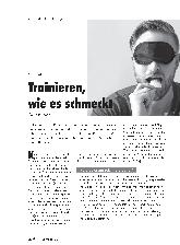 Vorschauseite 1: Sinnesschulung Trainieren, wie es schmeckt