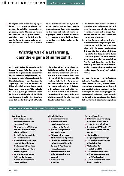 Vorschauseite 3: Gemeinschaft braucht Partizipation
