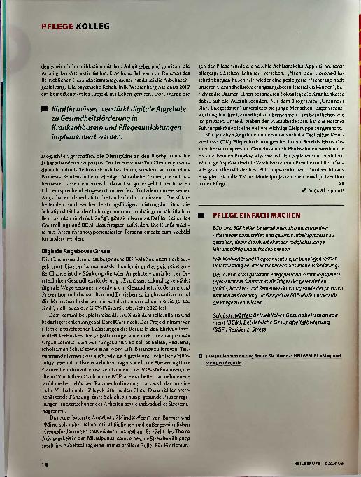 Vorschauseite 3: Gesundheit fördern