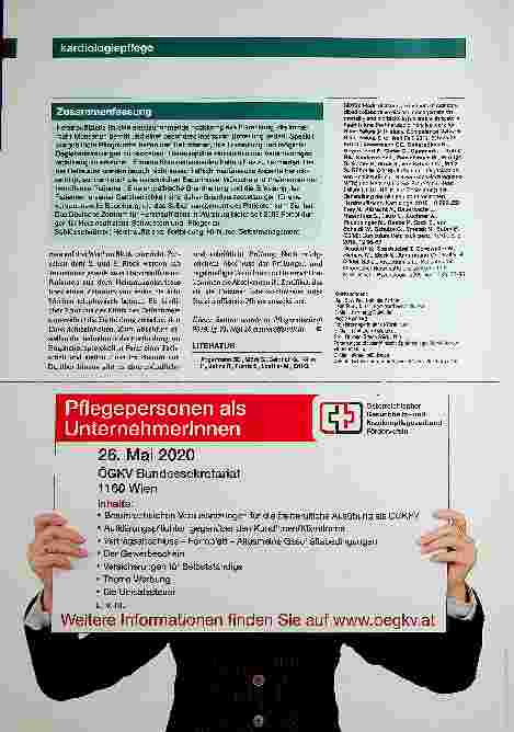Vorschauseite 3: Der direkte Draht Die Herzinsuffizienz-Nurse tut dem Patienten gut