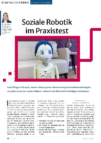 Vorschauseite 1: Soziale Robotik im Praxistest