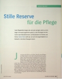 Vorschauseite 2: Stille Reserve für die Pflege