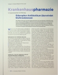 Vorschauseite 1: Siderophor-Antibiotikum überwindet Multiresistenzen