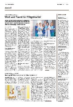 Vorschauseite 1: Work and Travel für Pflegekräfte?