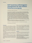 Vorschauseite 1: SAP-basiertes Lieferengpassmanagement für eine sichere Patientenversorgung