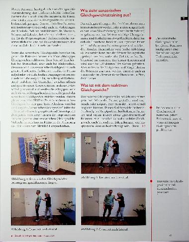 Vorschauseite 3: Alles im Lot: Effizientes Gleichgewichtstraining gestalten