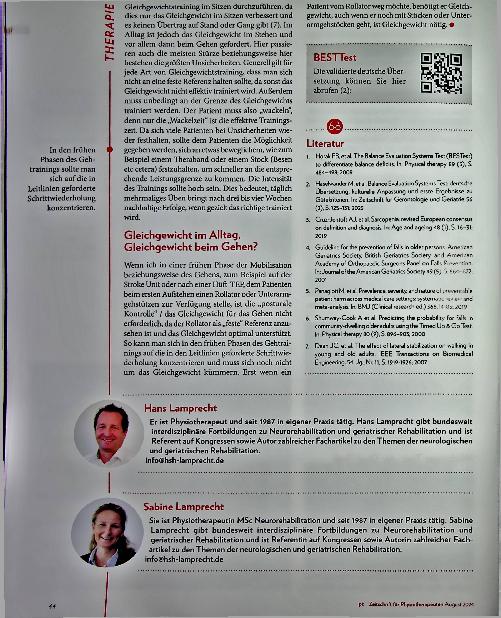 Vorschauseite 6: Alles im Lot: Effizientes Gleichgewichtstraining gestalten