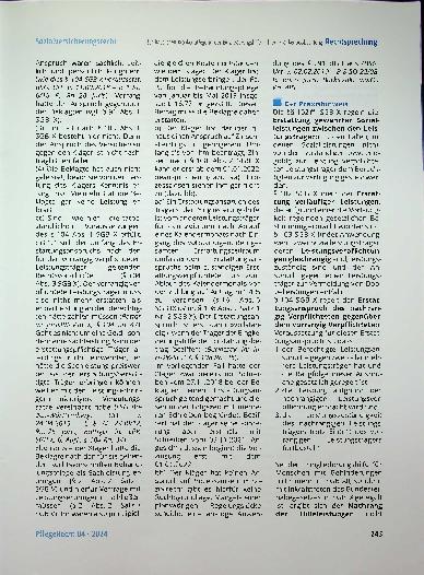 Vorschauseite 5: Zur häuslichen Krankenpflege in der Eingliederungshilfe - hier: Krankenbeobachtung, Blutzuckermessung und Insulingabe