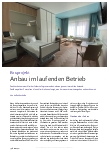 Vorschauseite 1: Bauprojekt: Anbau im laufenden Betrieb
