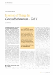 Vorschauseite 1: Internet of Things im Gesundheitswesen - Teil 1